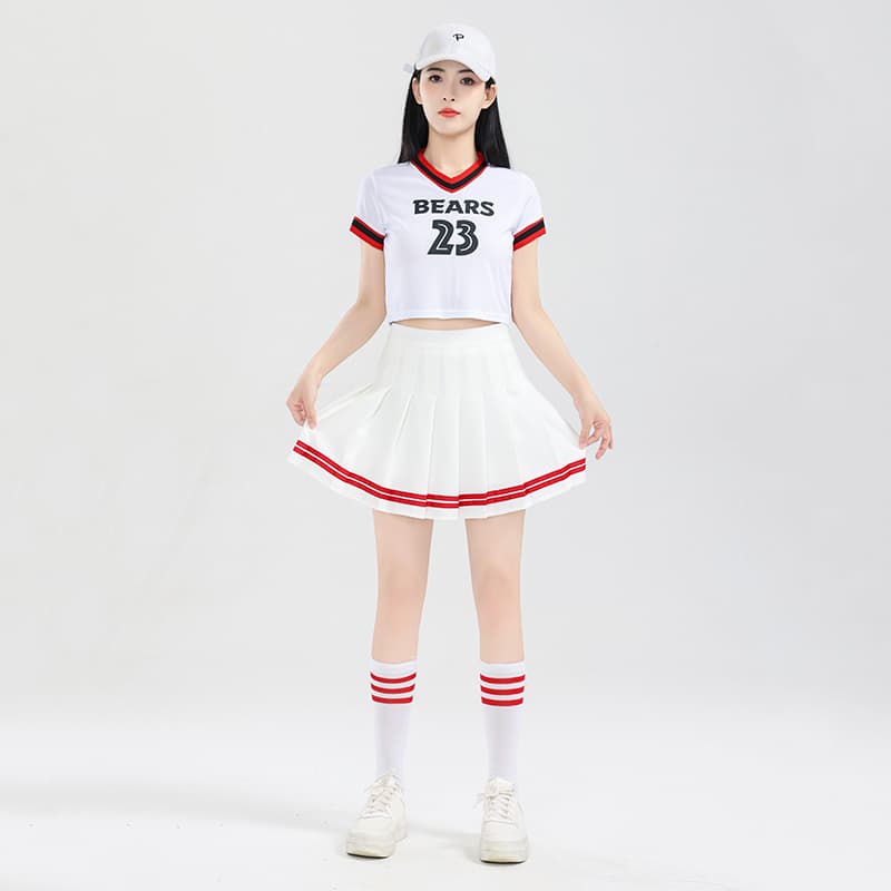 ダンス衣装 青春ユニフォーム風チアセット