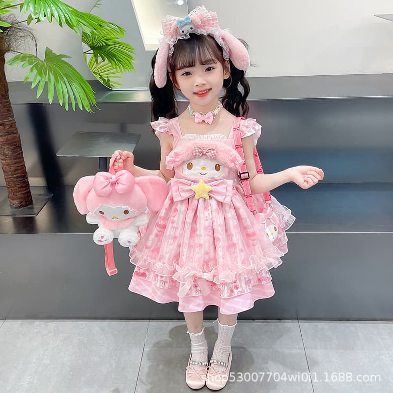 ダンス衣装 姫風ふりふりレースワンピース