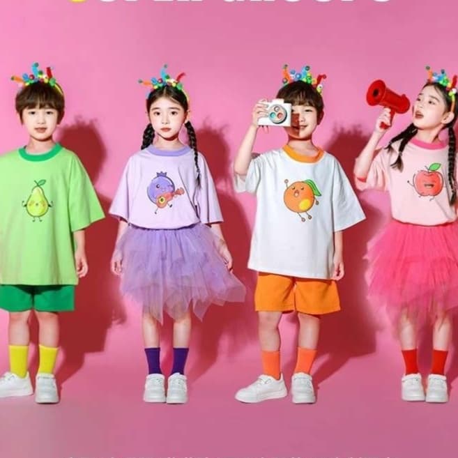 ダンス衣装 フルーツポップアイドル衣装セット