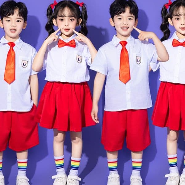 ダンス衣装 キッズ学園風ダンス衣装セット