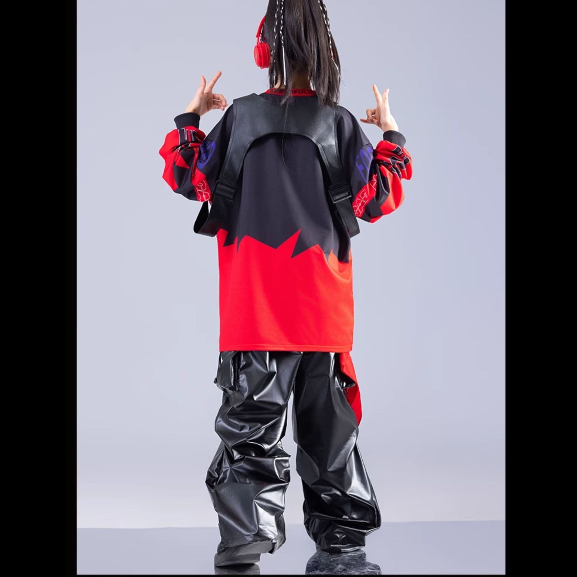 ダンス衣装 ストリート風ヒップホップ衣装セット