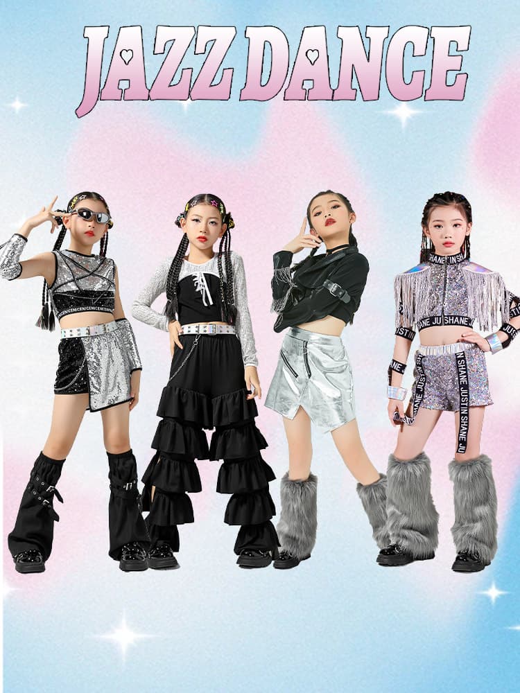 ダンス衣装 ダンス衣装 ジャズスタイル キッズセットアップ