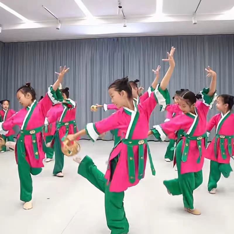 ダンス衣装 ダンス衣装 伝統舞踊キッズ衣装セット