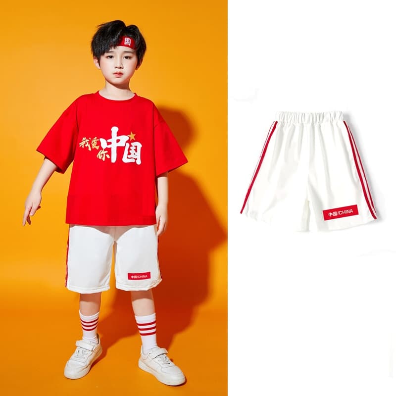 ダンス衣装 キッズ応援セーラー風ダンス衣装