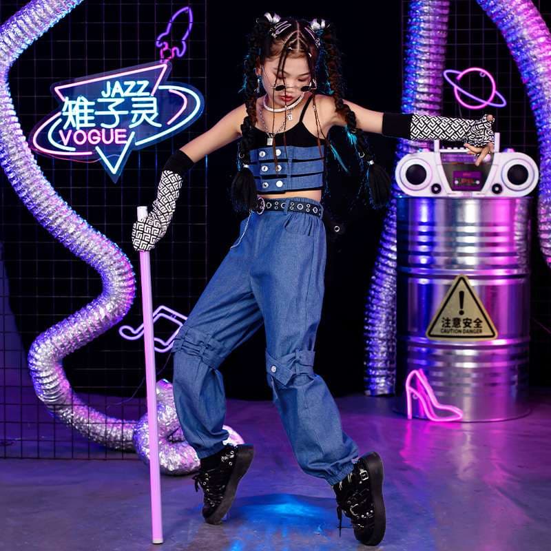 ダンス衣装 ストリート系キャミ&パンツセット