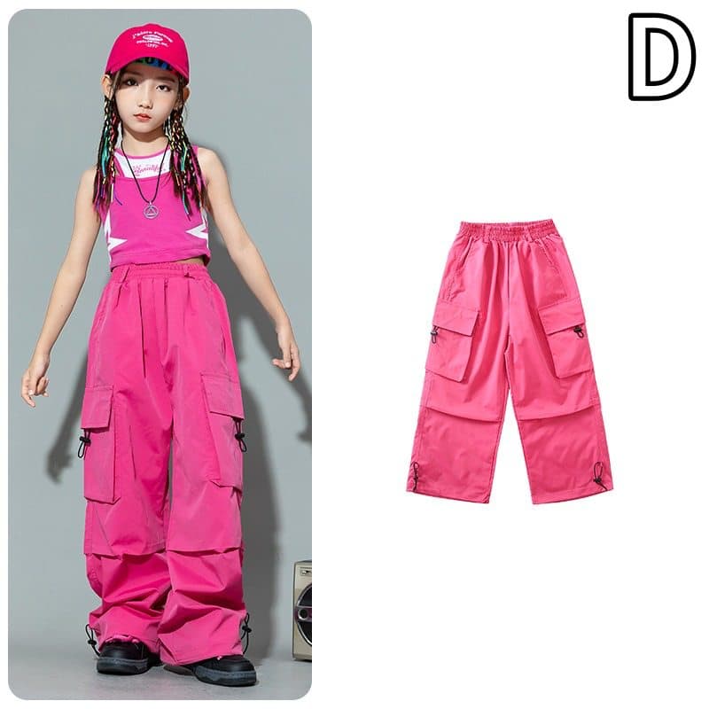 キッズ ジャズダンス衣装 トップス ボトムス セット
