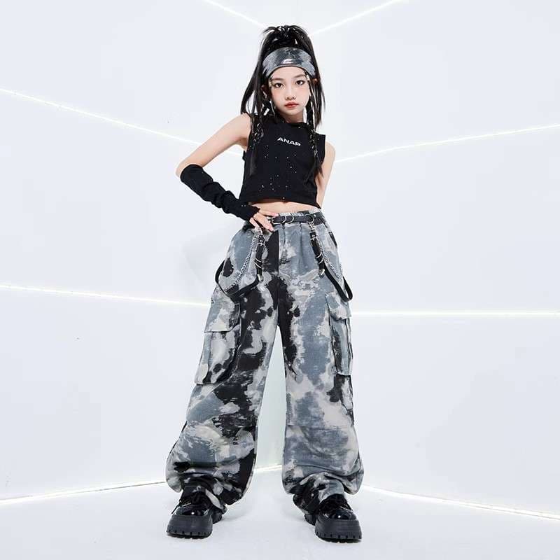 ダンス衣装 サイバーパンク風ストリートセット