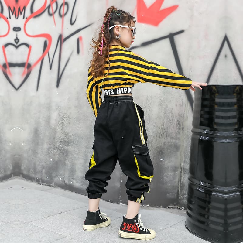 ダンス衣装 ダンス衣装 ストリート系ショート丈セットアップ
