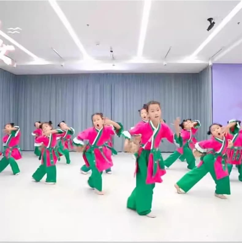 ダンス衣装 ダンス衣装 伝統舞踊キッズ衣装セット