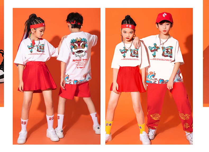 ダンス衣装 ダンス衣装 和風モダン キッズ ストリート衣装