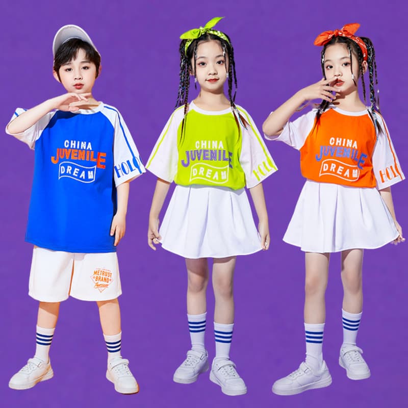 ダンス衣装 ダンス衣装 ポップスタイル キッズダンスセット