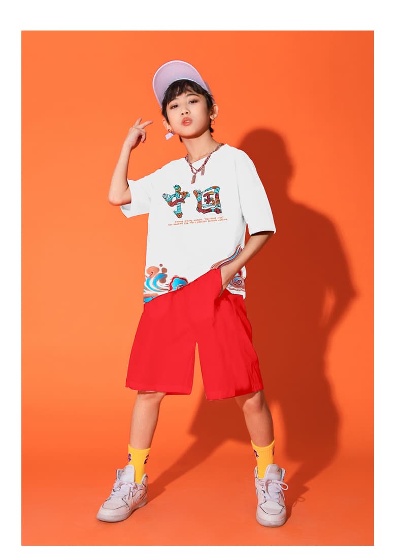 ダンス衣装 ダンス衣装 和風モダン キッズ ストリート衣装