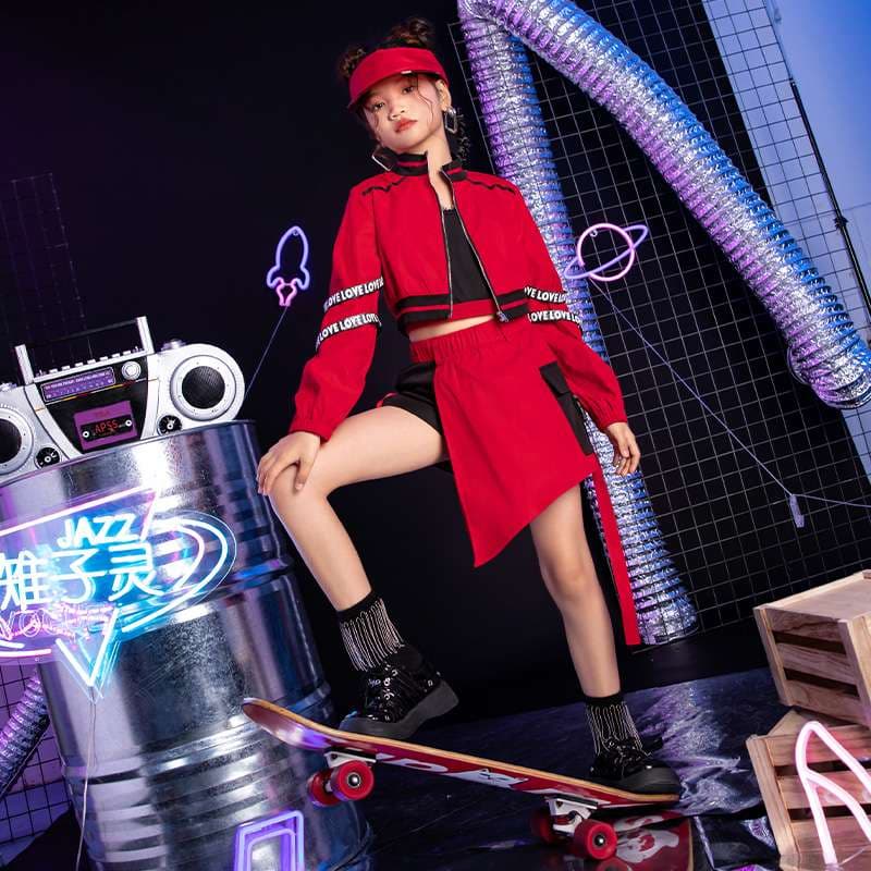 ダンス衣装 ストリート系ポップダンス上下セット