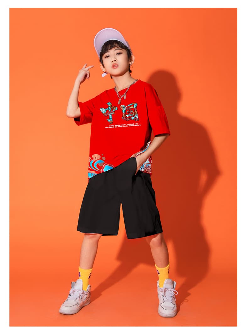 ダンス衣装 ダンス衣装 和風モダン キッズ ストリート衣装
