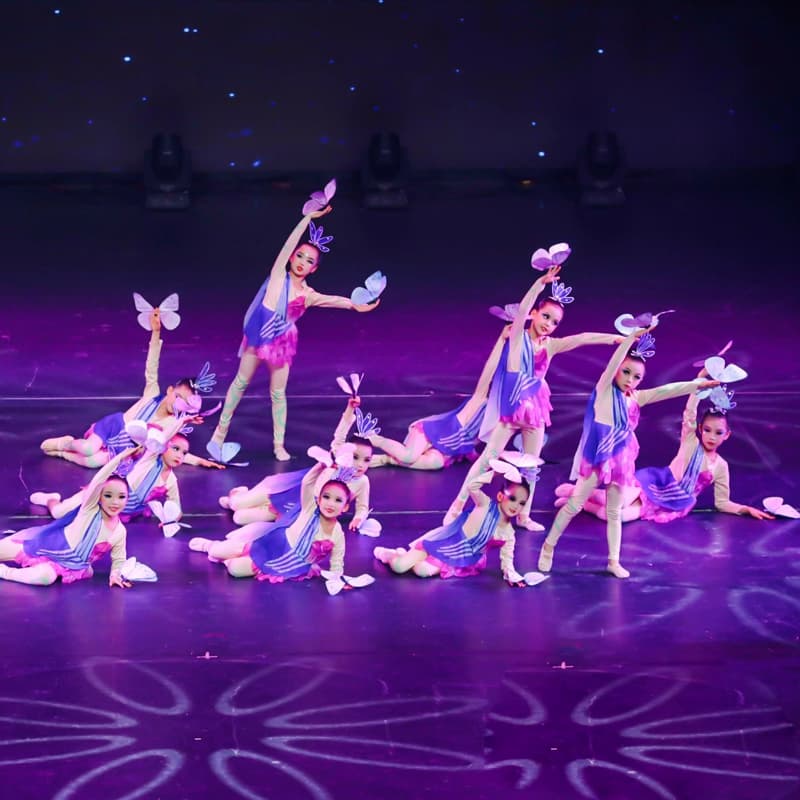 ダンス衣装 ちょうの舞い キッズダンス衣装