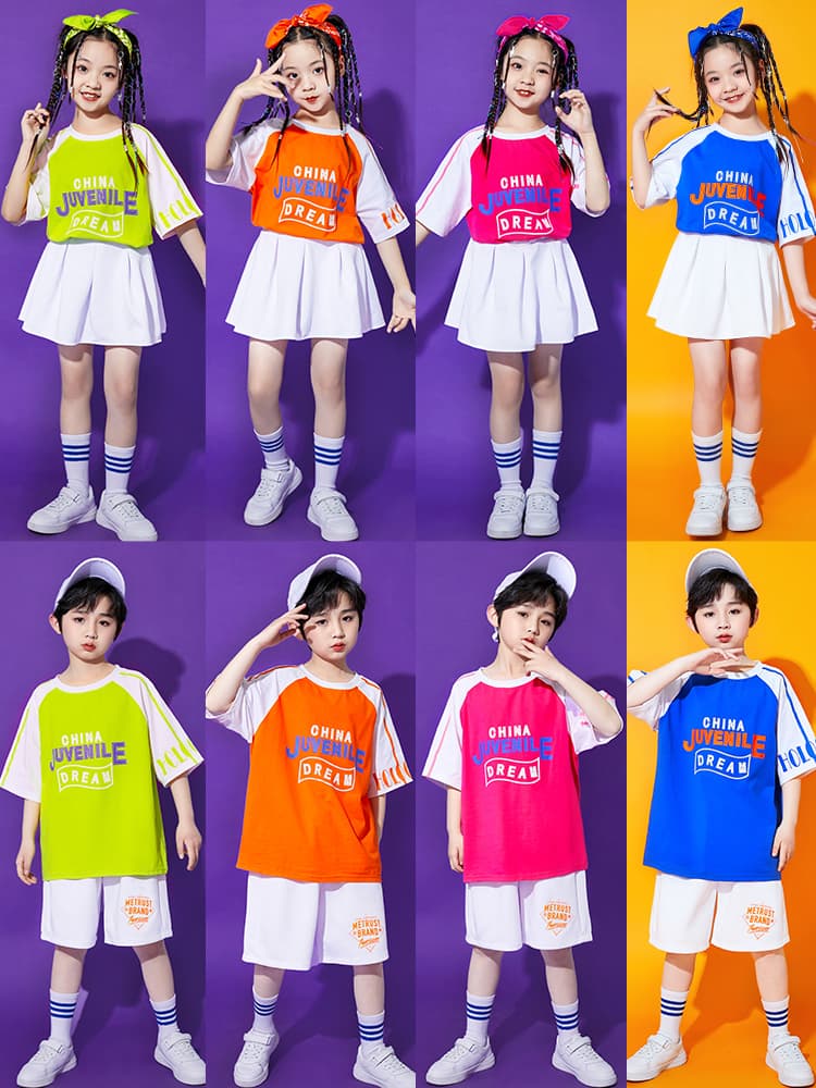 ダンス衣装 ダンス衣装 ポップスタイル キッズダンスセット