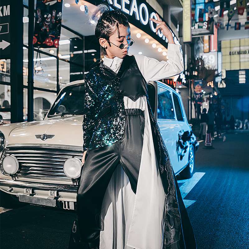 ダンス衣装 ギャラクシースパンコールセットアップ