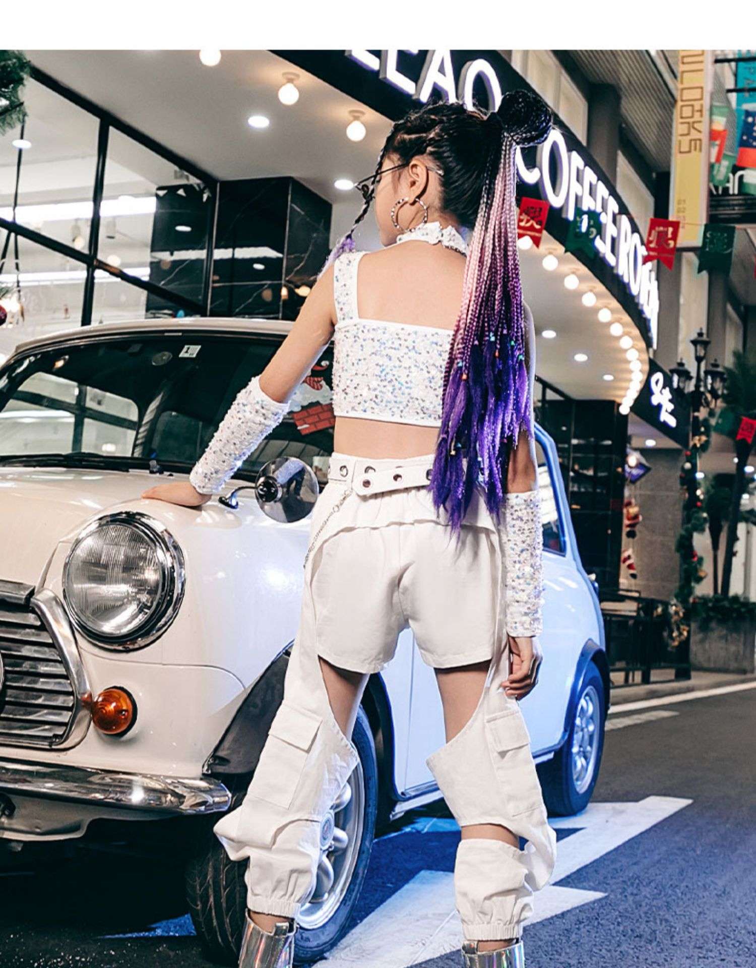 ダンス衣装 キラキラストリートダンサー衣装セット