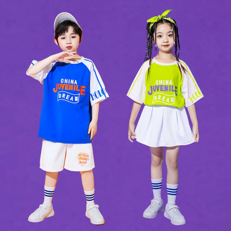 ダンス衣装 ダンス衣装 ポップスタイル キッズダンスセット
