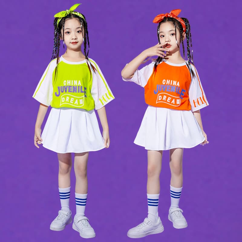 ダンス衣装 ダンス衣装 ポップスタイル キッズダンスセット