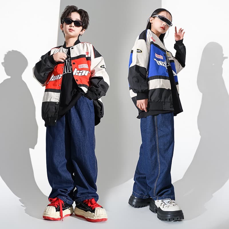 キッズ男女兼用ストリート風ダンス衣装セット