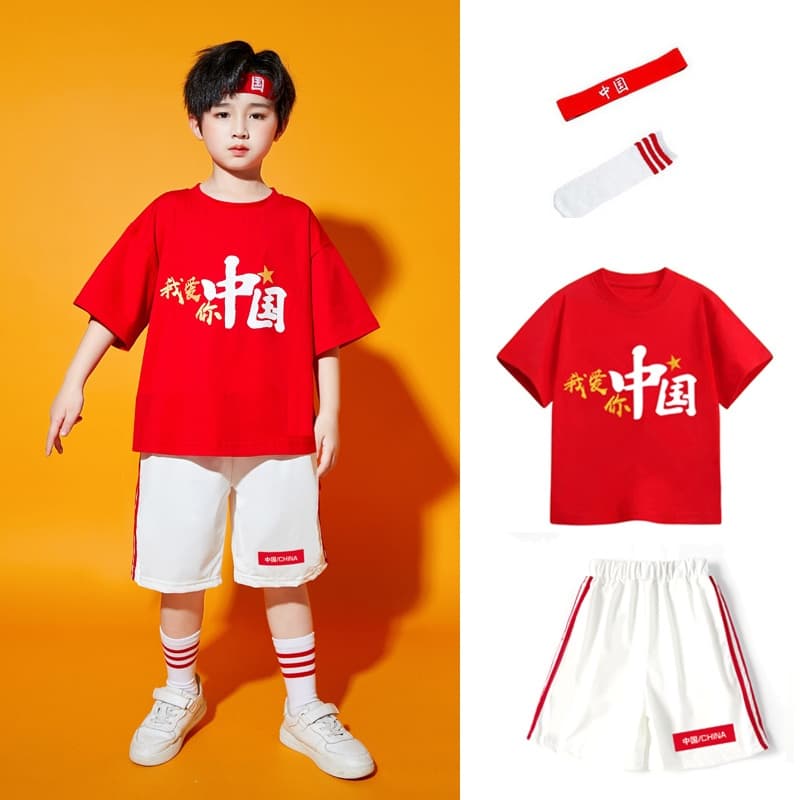 ダンス衣装 キッズ応援セーラー風ダンス衣装