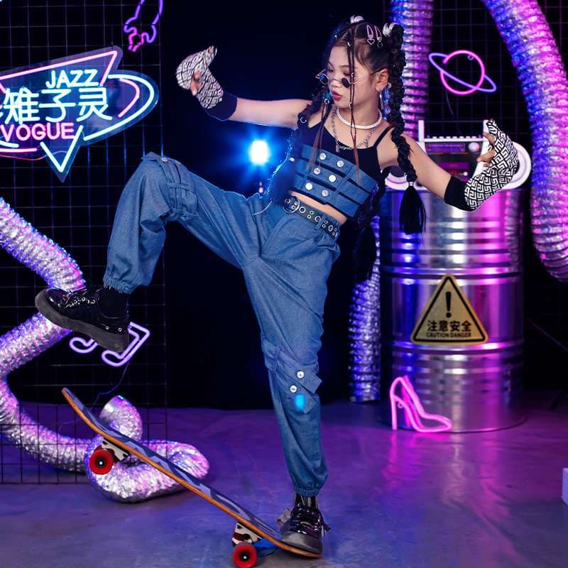 ダンス衣装 ストリート系キャミ&パンツセット