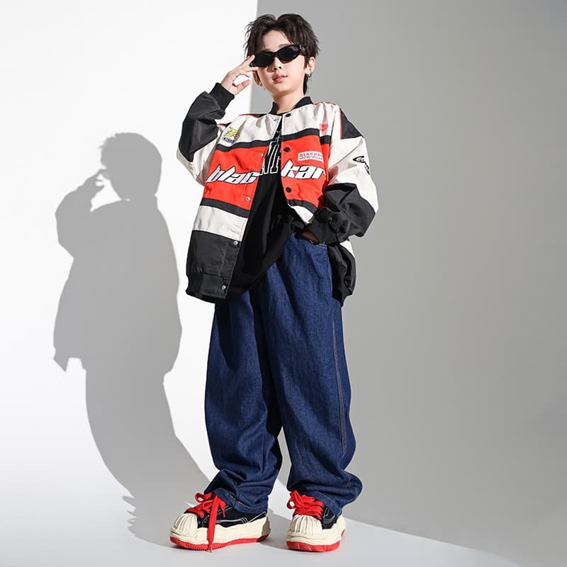 キッズ男女兼用ストリート風ダンス衣装セット