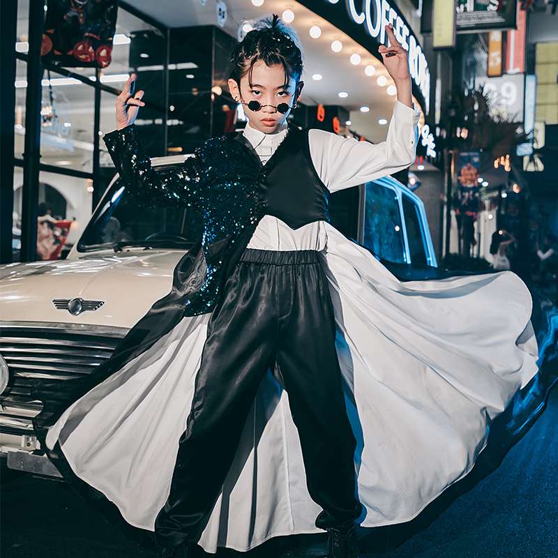 ダンス衣装 ギャラクシースパンコールセットアップ