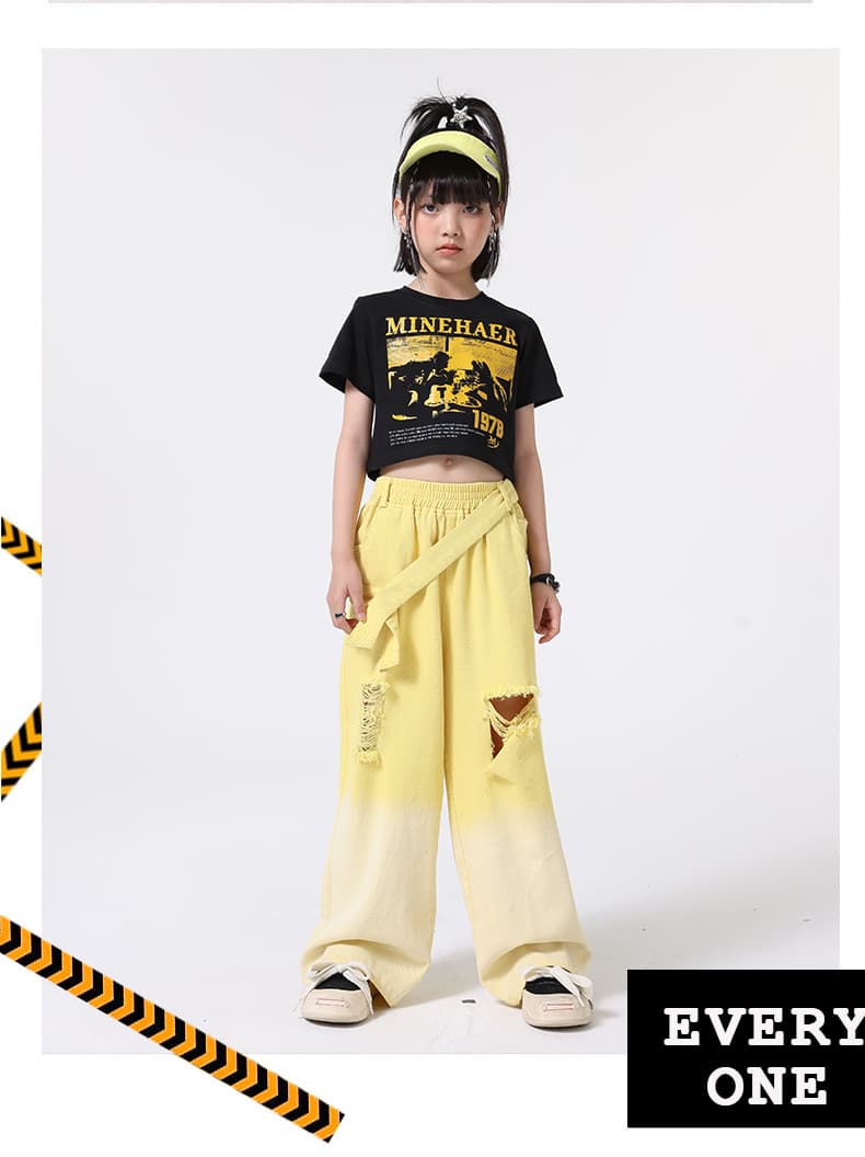 ダンス衣装 ダンス衣装 ストリート系ゆったりダンス上下セット