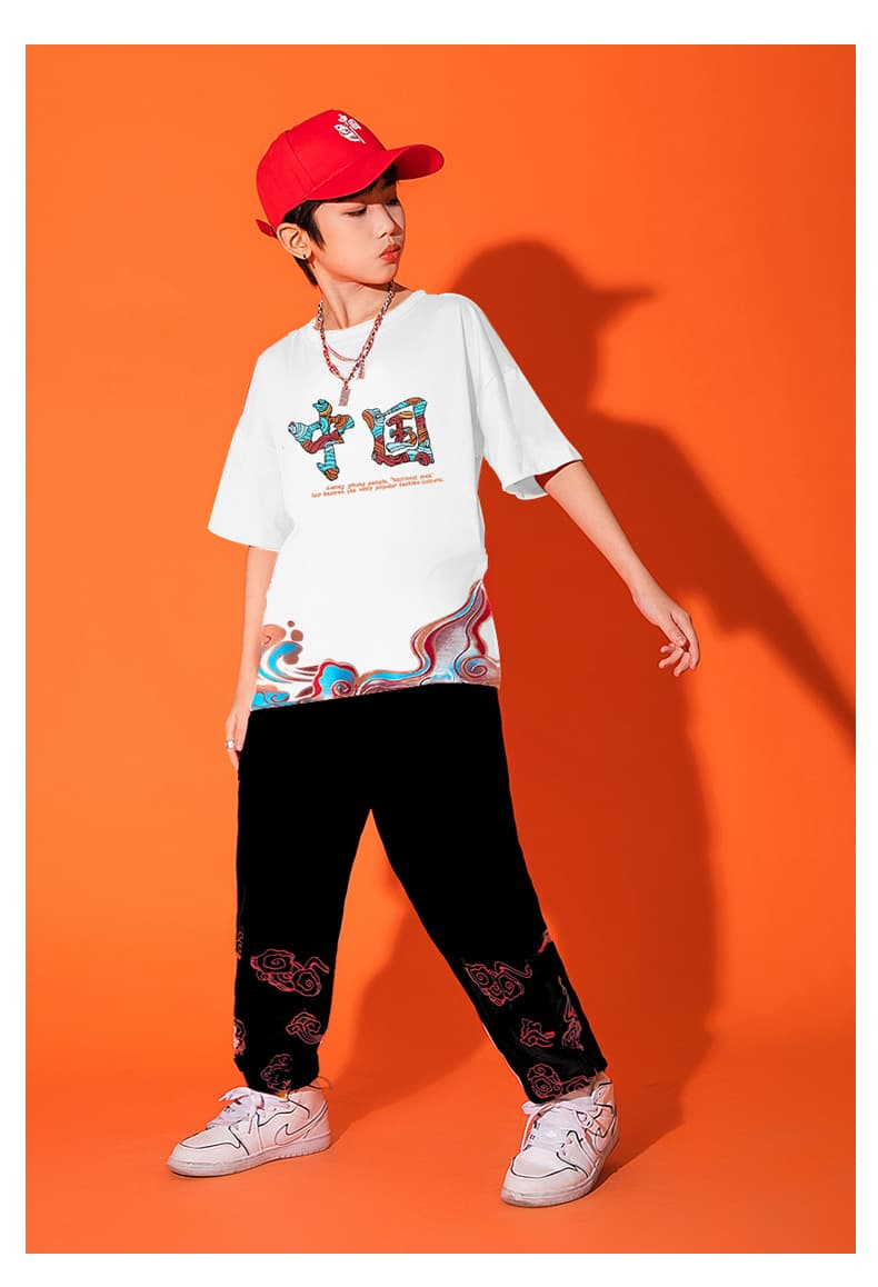 ダンス衣装 ダンス衣装 和風モダン キッズ ストリート衣装