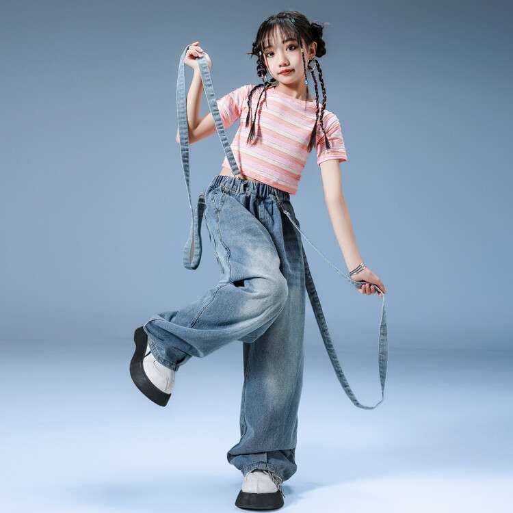 ゆったりカジュアルストリート系ダンス衣装