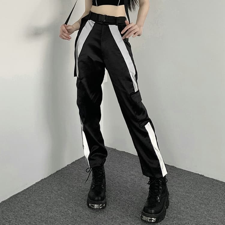 ダンス衣装 サイドライン付きカーゴパンツセット