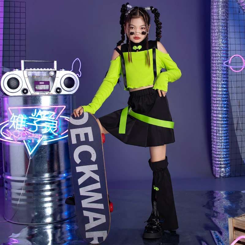 ストリート系チャイナガール風ダンス衣装