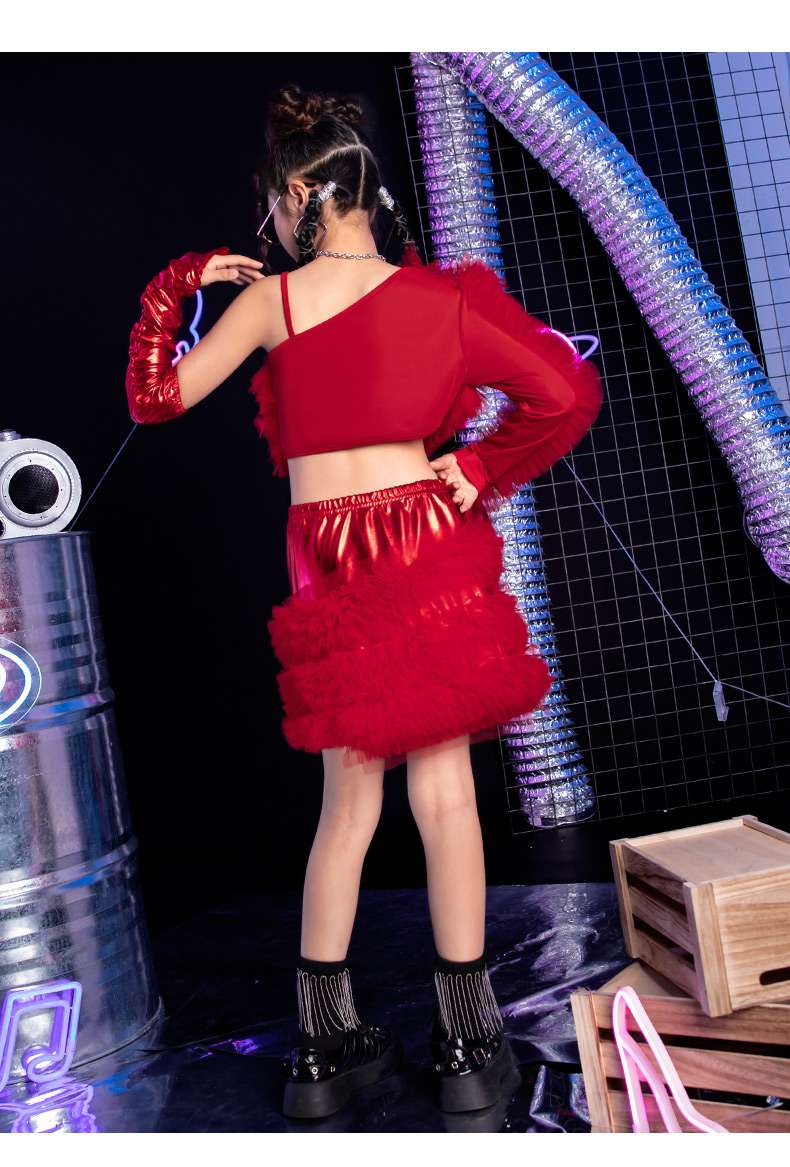 ダンス衣装 もこもこキラキラ☆組み合わせダンスセット