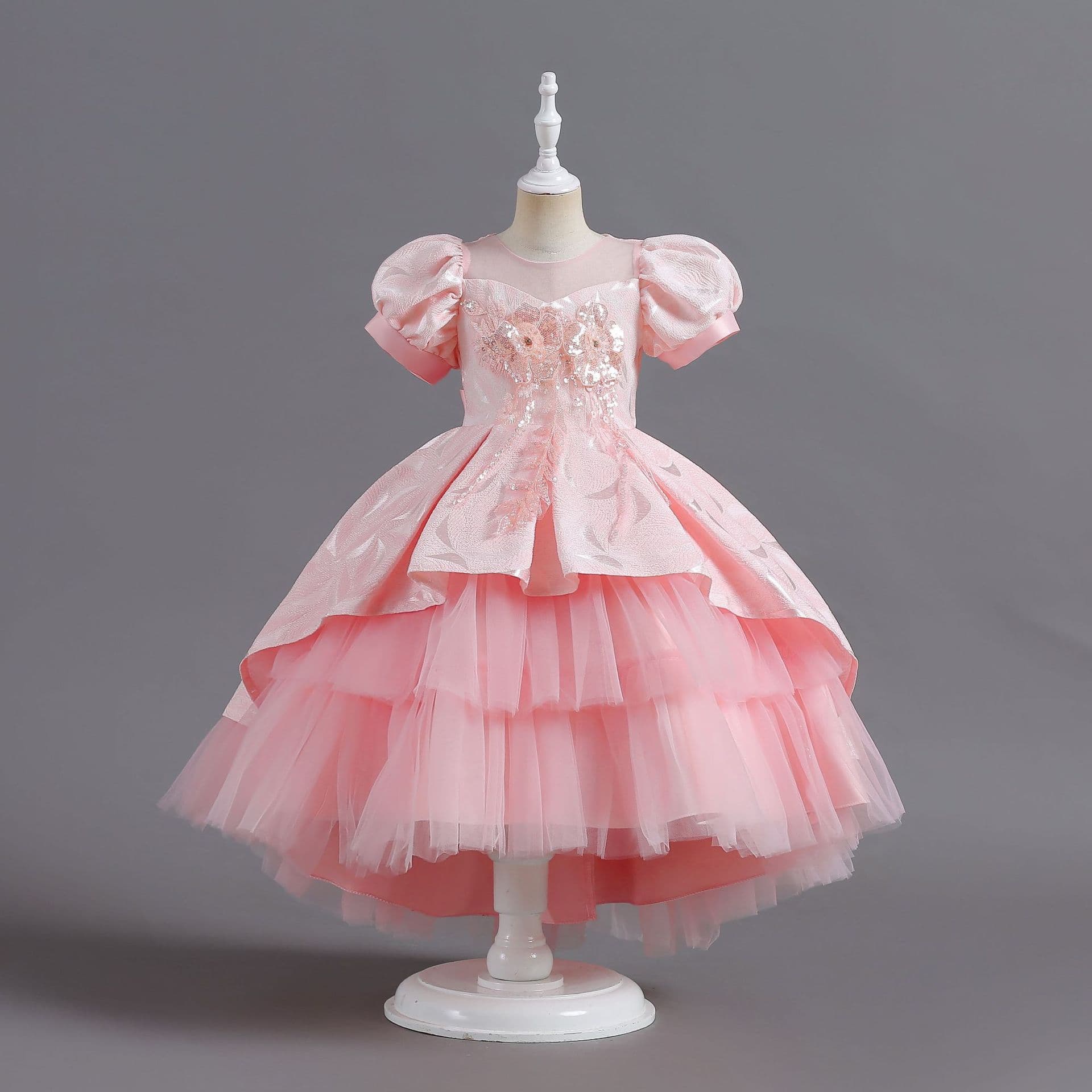 ダンス衣装 豪華絢爛 プリンセスドレス