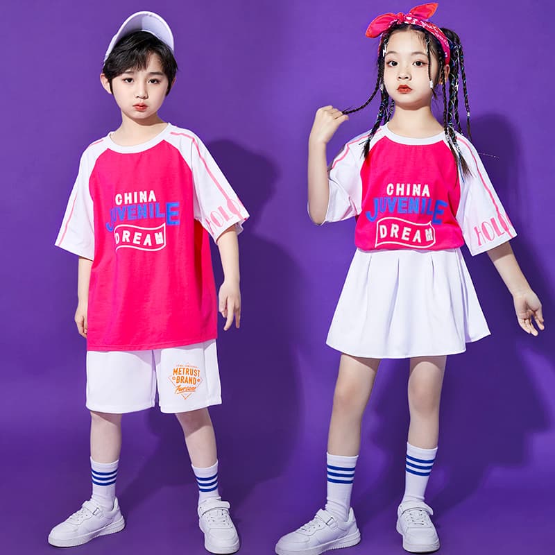 ダンス衣装 ダンス衣装 ポップスタイル キッズダンスセット