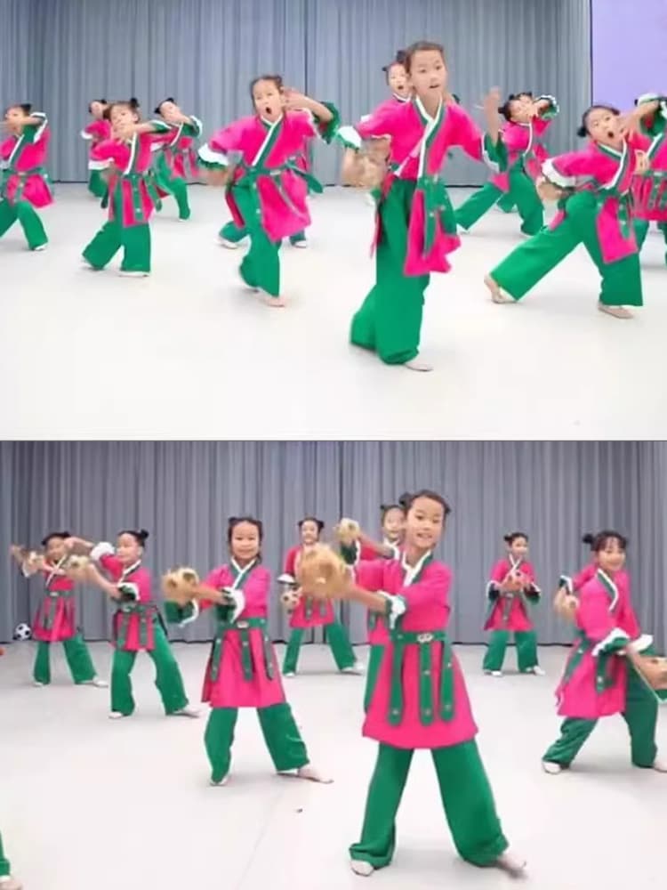 ダンス衣装 ダンス衣装 伝統舞踊キッズ衣装セット
