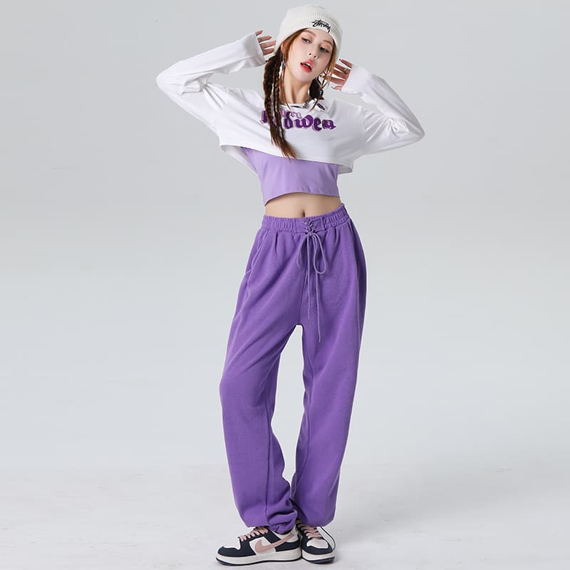 ダンス衣装 カジュアルツーピースストリートダンスウェア