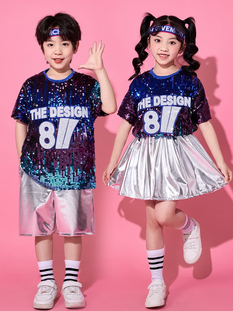 ダンス衣装 キラめきナンバー スパンコール衣装