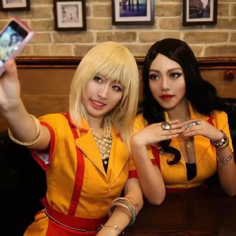 ダンス衣装 レトロカフェ風・制服風スタイル