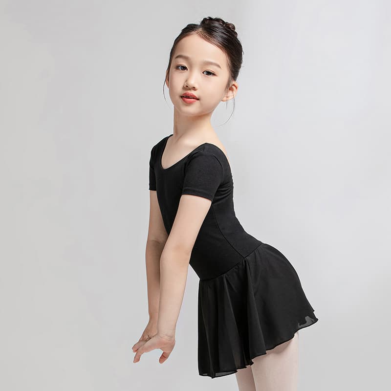 ダンス衣装 ダンス衣装 お姫様風スカート付きレオタード