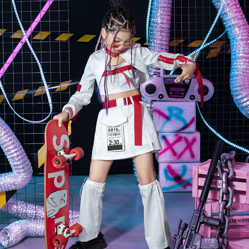 ストリート系セパレートダンス衣装