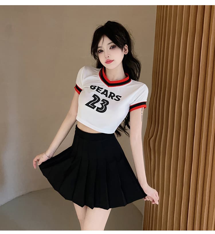 ダンス衣装 青春ユニフォームチアリーダー衣装