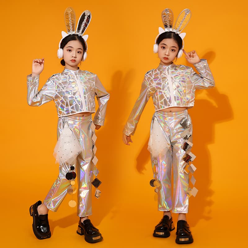 ダンス衣装 キラメキ バニーミュージックセットアップ