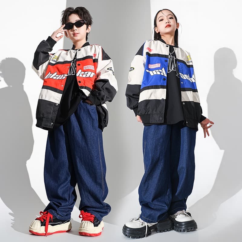 キッズ男女兼用ストリート風ダンス衣装セット