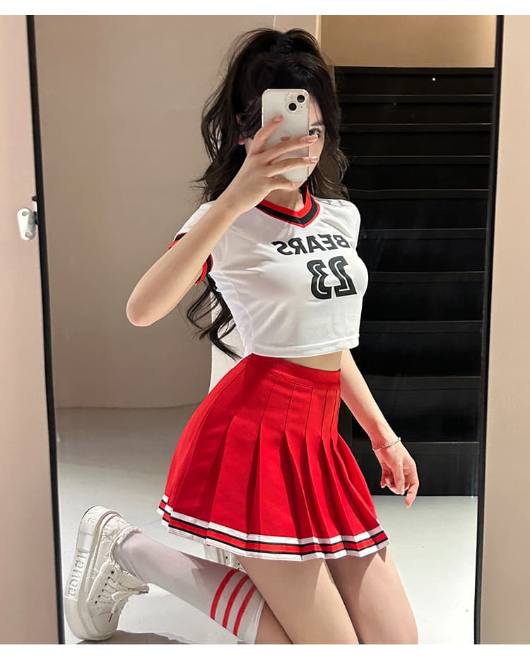 ダンス衣装 青春ユニフォームチアリーダー衣装