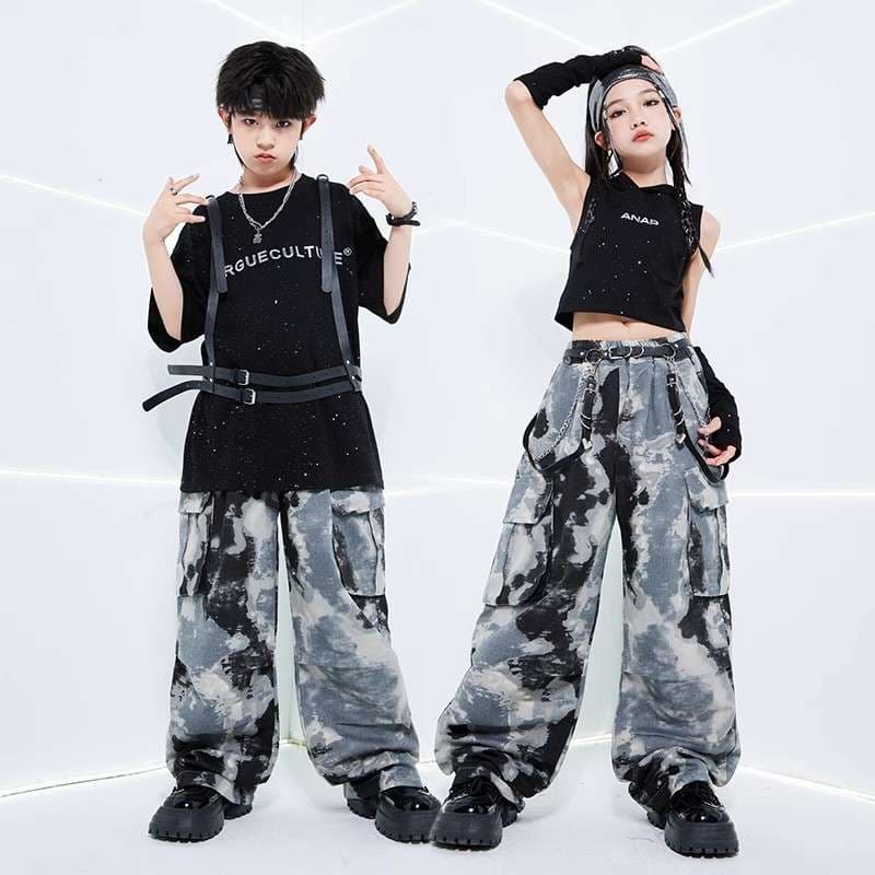 ダンス衣装 サイバーパンク風ストリートセット