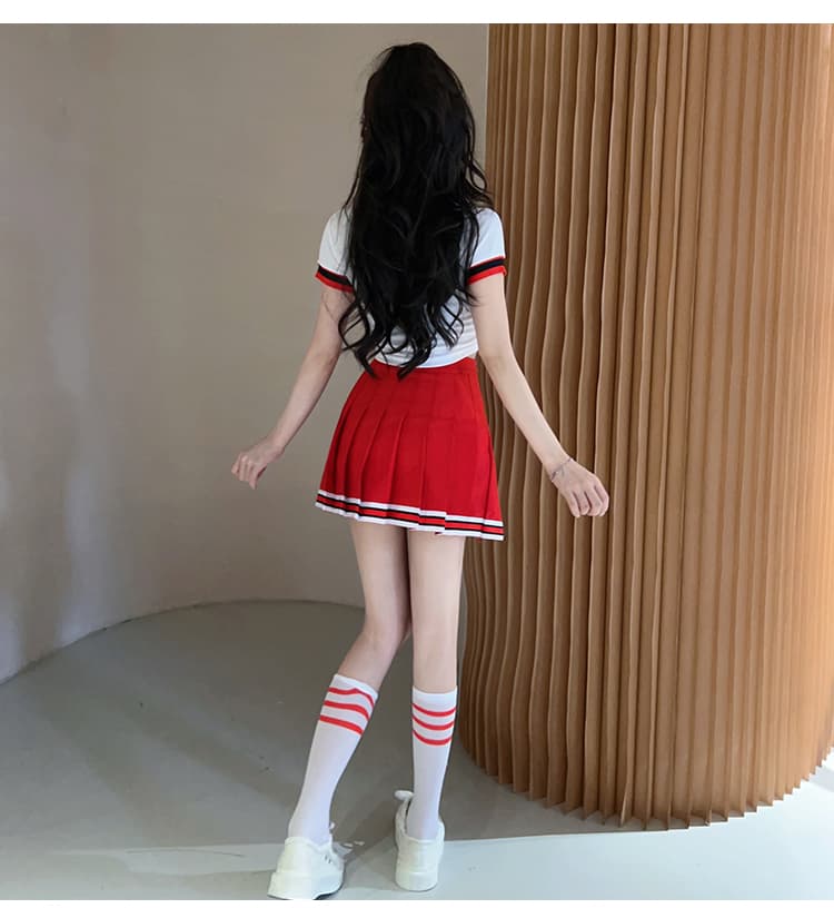 ダンス衣装 青春ユニフォームチアリーダー衣装