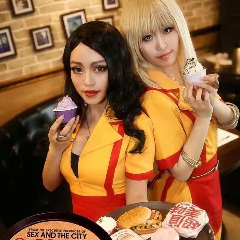 ダンス衣装 レトロカフェ風・制服風スタイル